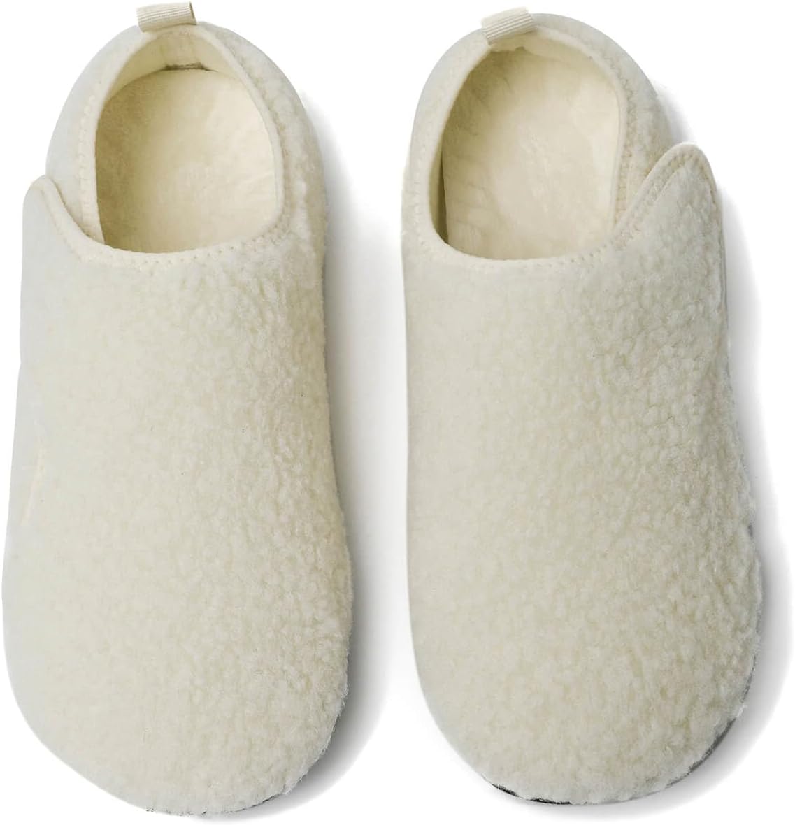 Women Men House Slippers Rubber Sole Indoor Slippers Socks Fuzzy Lightweight Non Slip Barefoot Slippers
