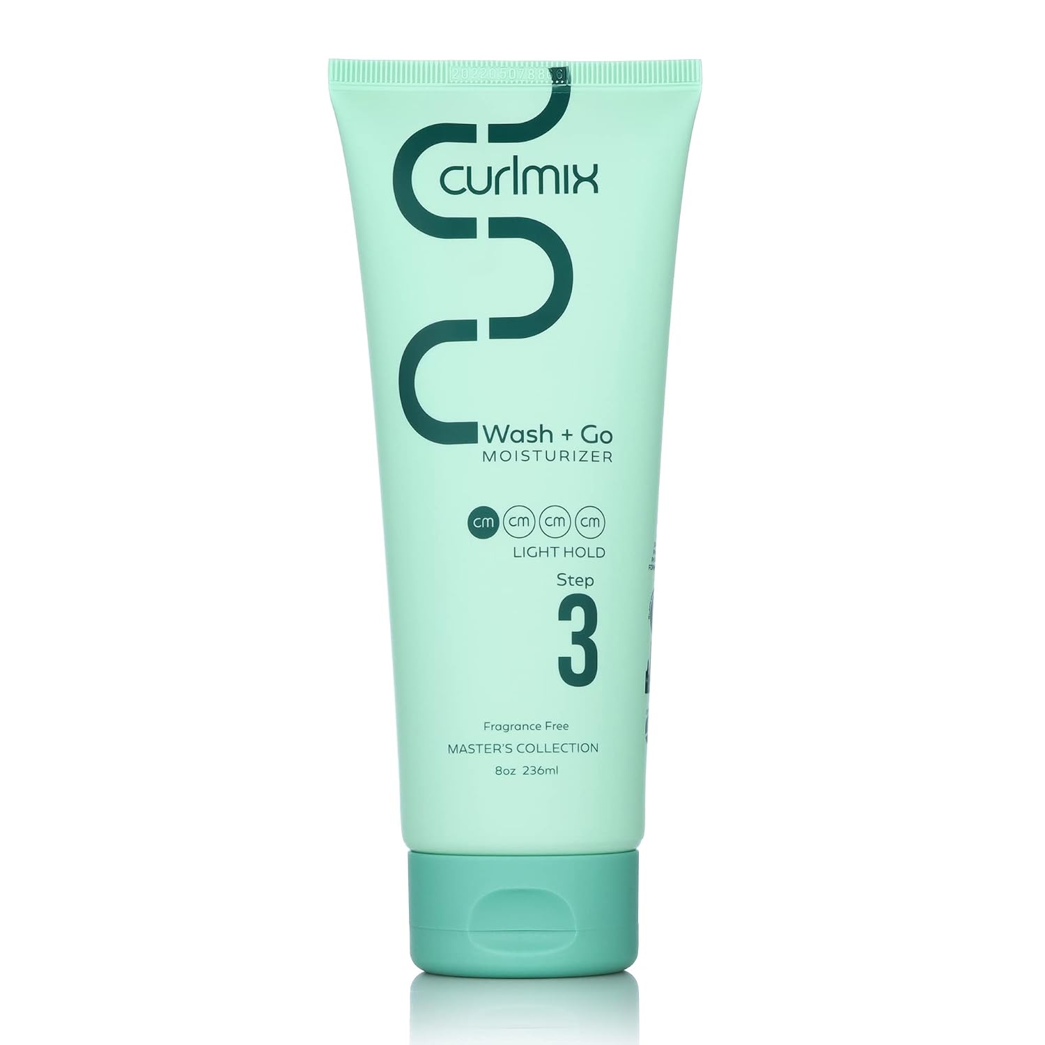 CurlMix Moisturizer for Curly Hair - Jojoba Oil Softens & Hydrates Hair - Light Hold - Fragrance Free