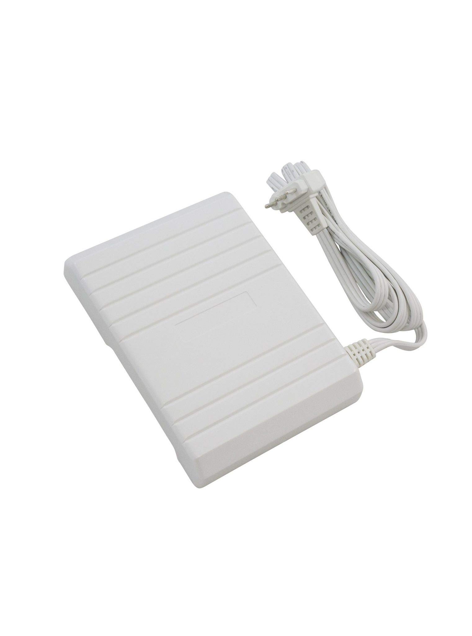 Amazon | ジャノメ純正電子ミシン用フットコントローラー（白色・丸3 