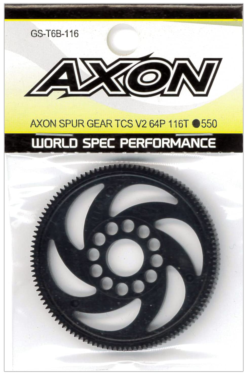 (未使用･未開封品)　AXON SPUR GEAR TCS 64P 116T GS-T6-116 0pbj0lf Amazon.com: AXON SPUR GEAR TCS 64P 116T GS-T6-116