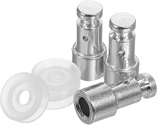 Toyvian 3Pcs Stainless Steel Float Valve For Pressure Cooker Replacement Accessories Casserole Valve With Seal Waterproof …