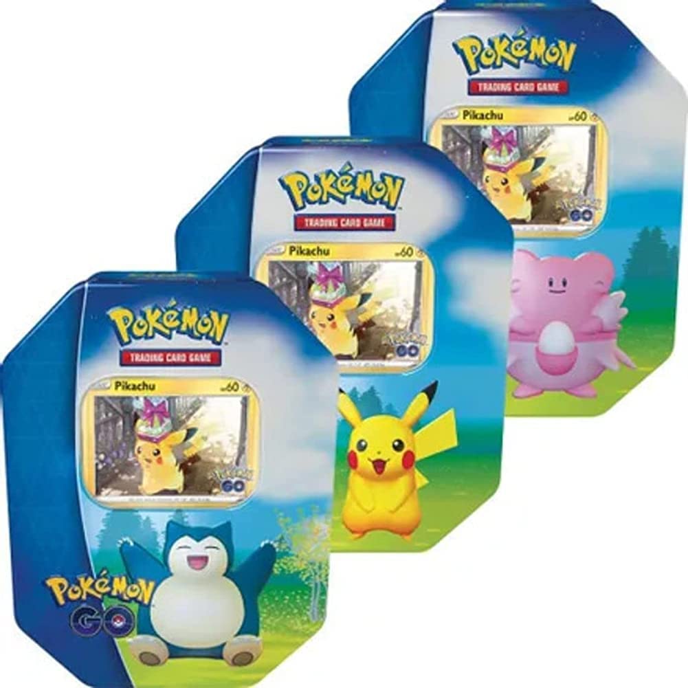 Amazon.com: Pokémon TCG: Pokémon GO Tin, Snorlax Edition : Toys