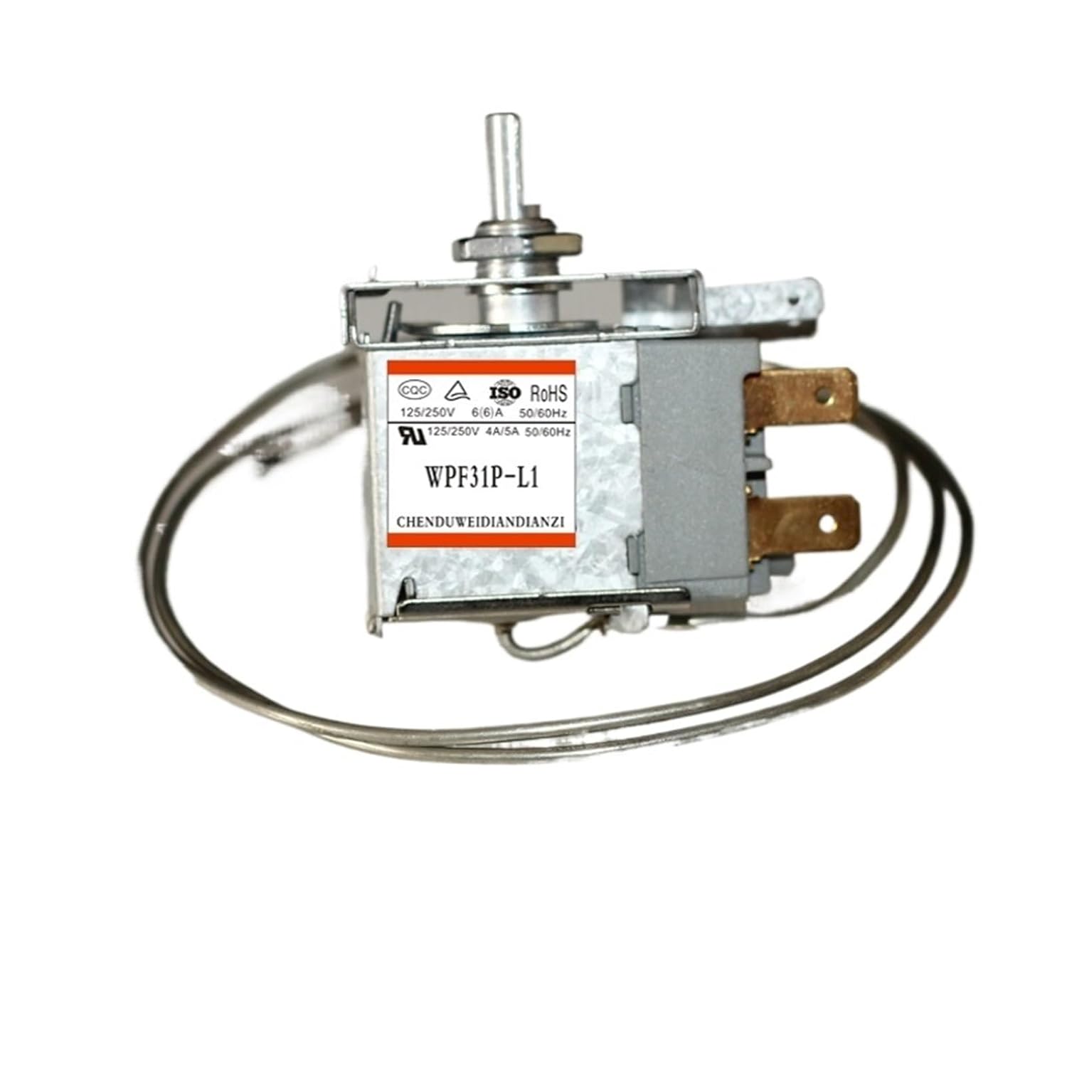 1Pcs Freezer Thermostat Freezer Temperature Control Adjustment Switch WPF31P-L1 Quick Freezer Accessories Universal Parts(Refrigerated Freezer Convertible)