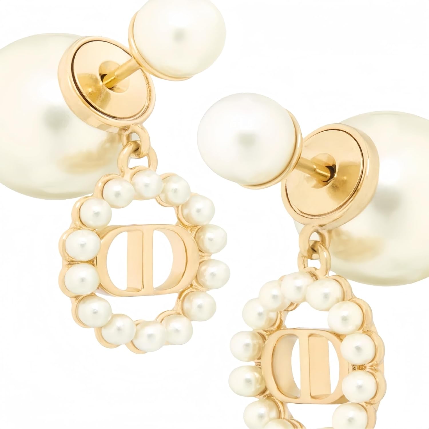 18K Gold Plated Copper Pearl Earrings Non Allergenic Birthday Gift Baroque Exquisite Jewelry Shining And lustrous Earrings For Women - Image 6