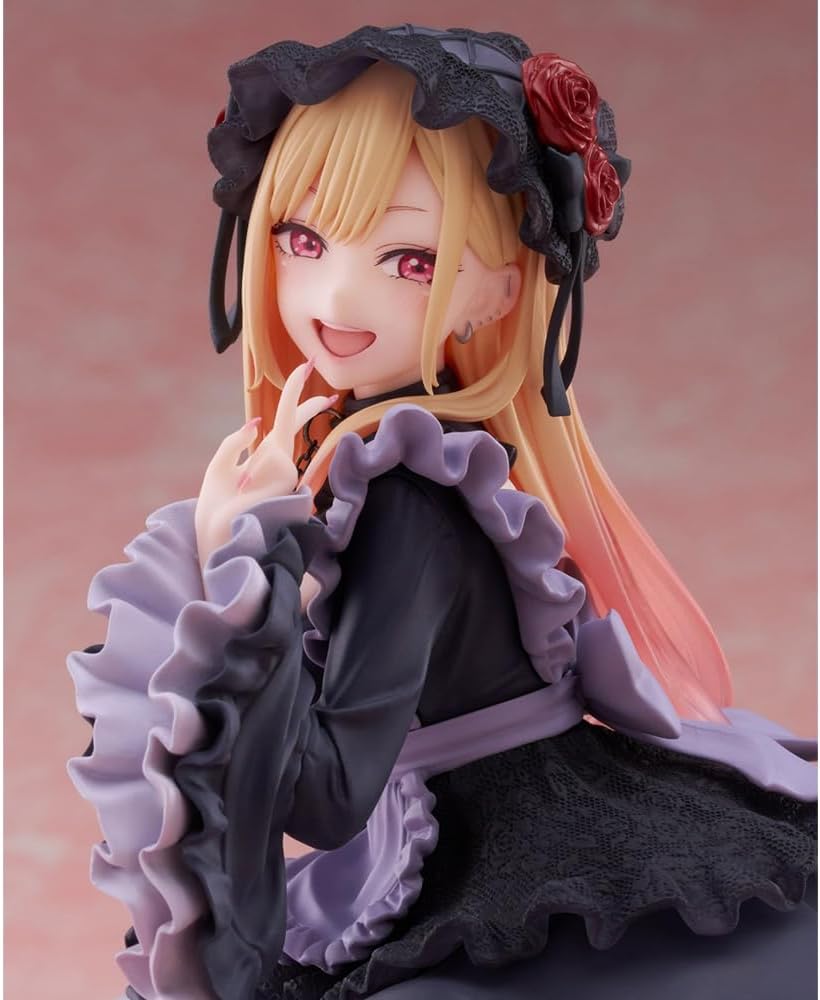 Kitagawa Marin Figure Sitting Pose Shizuku Kuroe Action Figure 5.9" Anime Figurine Kitagawa Marin Statue Desktop Decoration Collectibles Gift