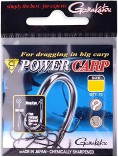 Gamakatsu Power Carp Ring Eye Gr.14, 10er