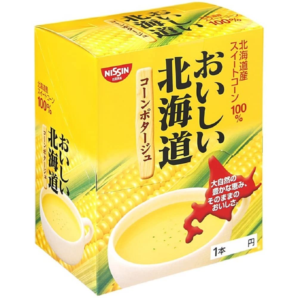 Amazon.co.jp: 日清食品 おいしい北海道コーンポタージュ 16g×24個