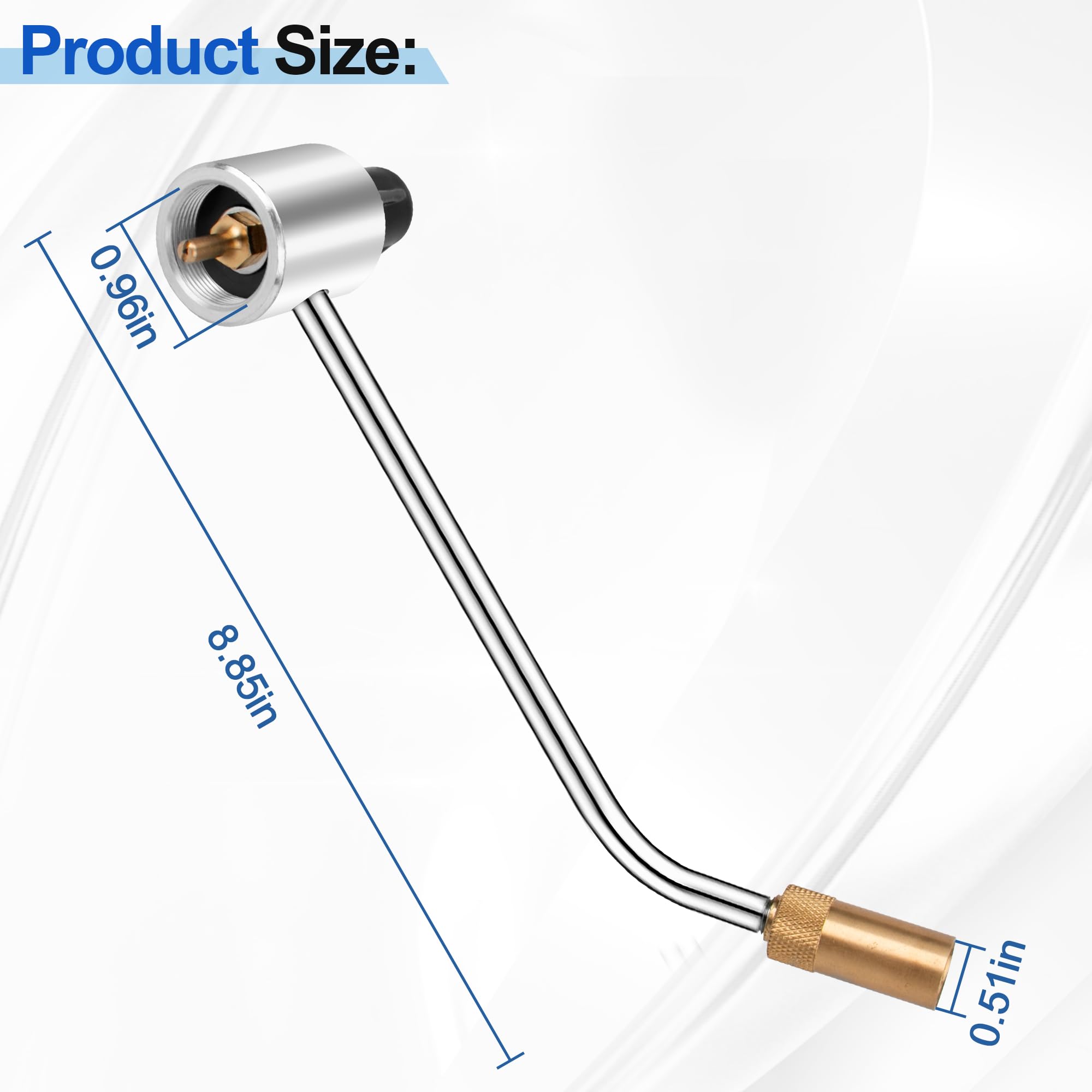 5430 Gas Stove Pressure Regulator Compatible with Most Coleman Stoves & Grills and Fold N Go Stoves, the Coleman Stove Propane Adapter for Maintains Stable Propane Gas Pressure in Coleman stoves