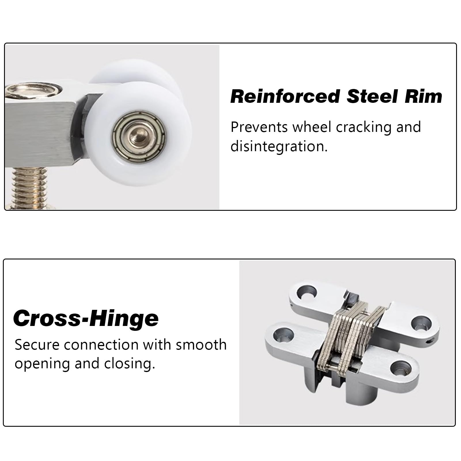 binario per porta scorrevole Kit Di Ferramenta per Porte A Soffietto Montate Al Soffitto, Ferramenta per Binari in Alluminio per Porte A Soffietto, Ferramenta per Porte di Armadi(400cm/157.5in)