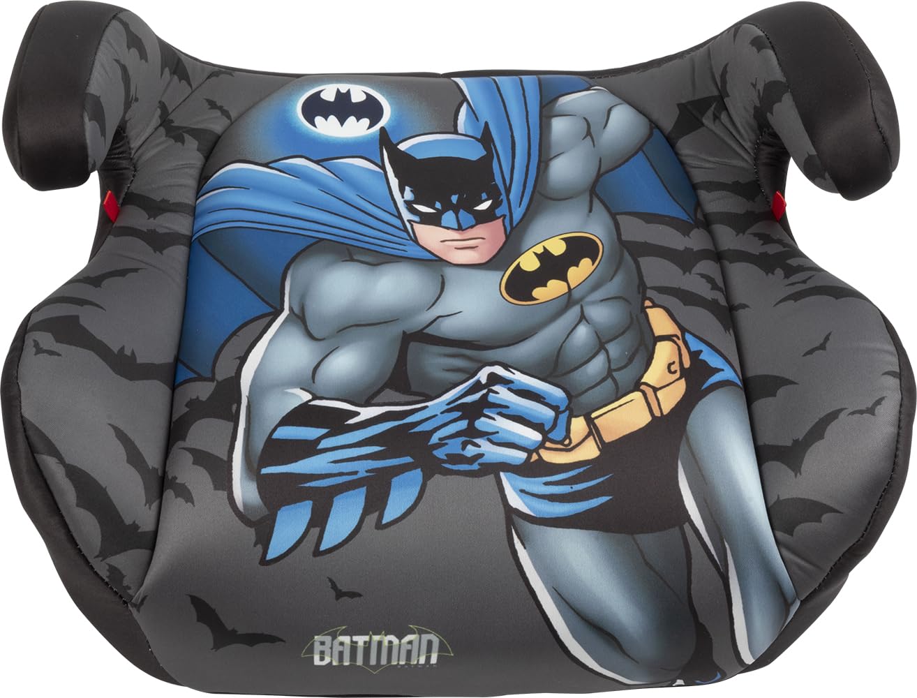 Siège de voiture ISOFIX Dc Comics Batman i-Size ECE R129 pour bébé, taille 125-150 cm, 22-36 kg, 6-12 ans, groupe 3, facile à transporter, amovible et lavable