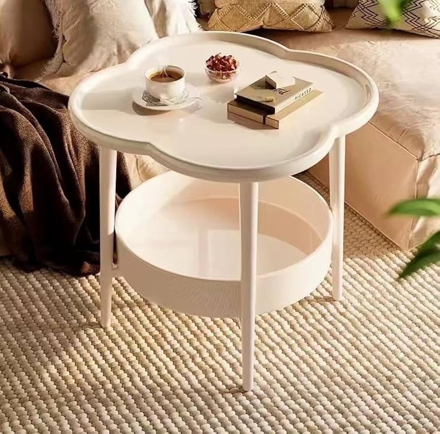 【サイドテーブル】ナイトテーブル　コーヒーテーブル　花台　飾り台 テーブル サイドテーブル ナイトテーブル 花台 スモーキーピンク