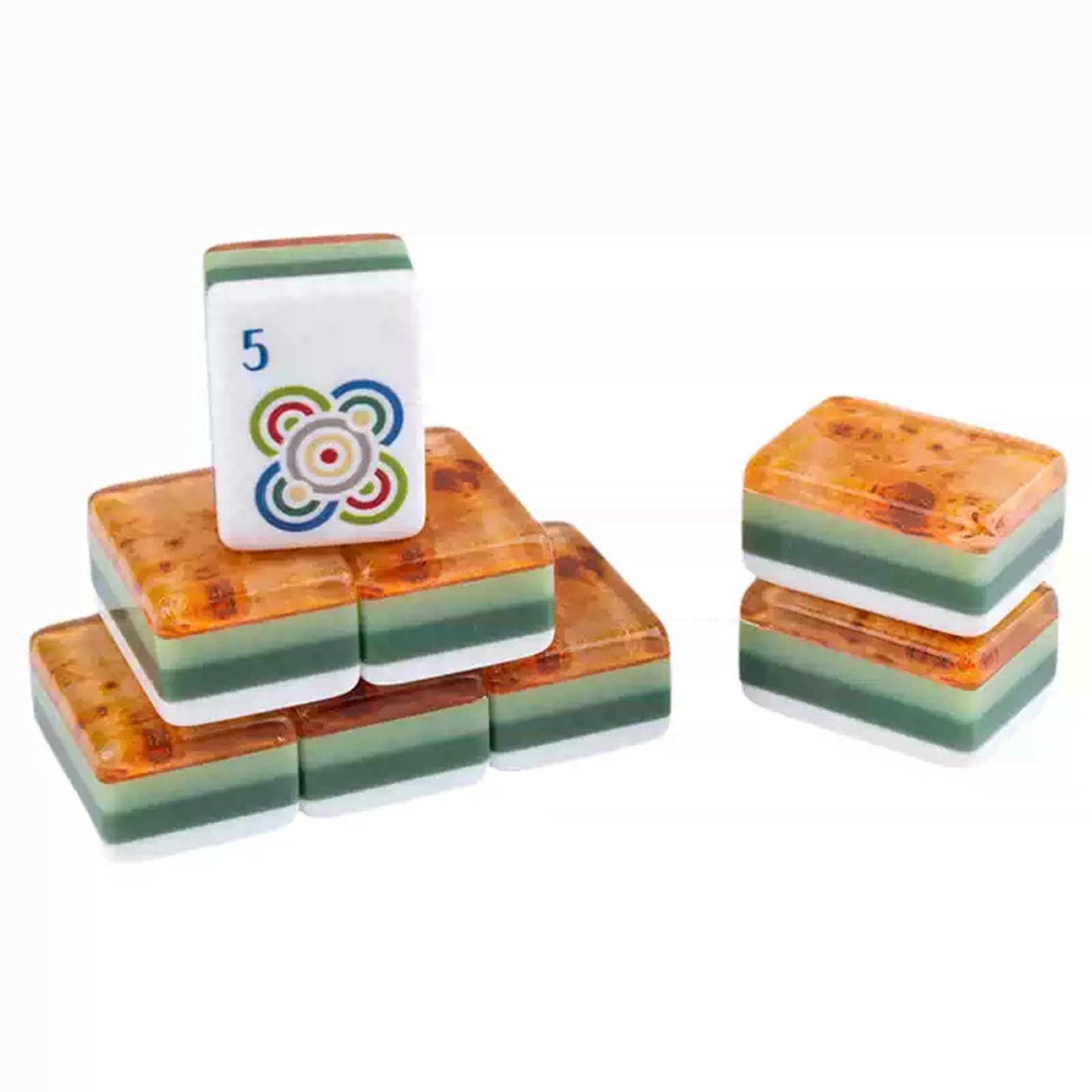 Set di Mahjong Americano in Acrilico,per Il Trasporto