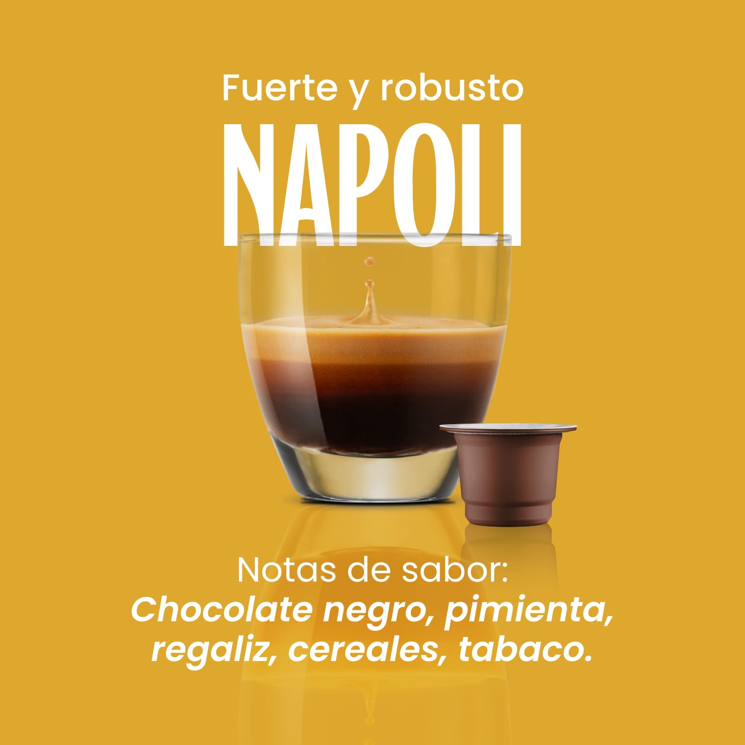 Caffè Vergnano 1882-100 Capsule - Caffè Compostabili e Compatibili con Nespresso, Napoli - Pack da 100 capsule