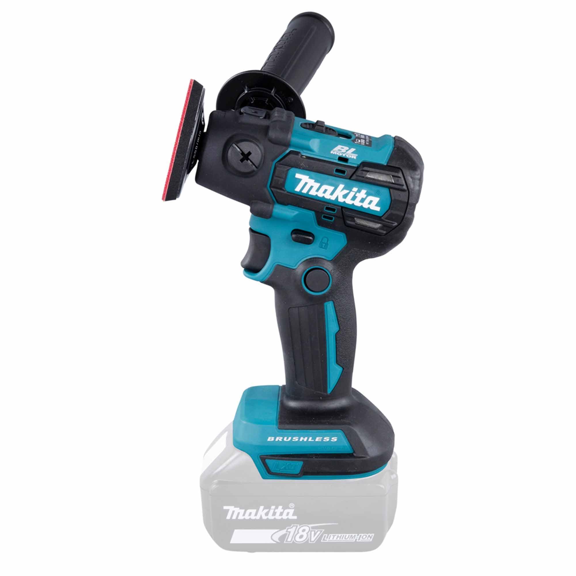 Makita DPV300ZJ Poliermaschine 18 V LXT Ø75 mm (Solo) aus Makpac