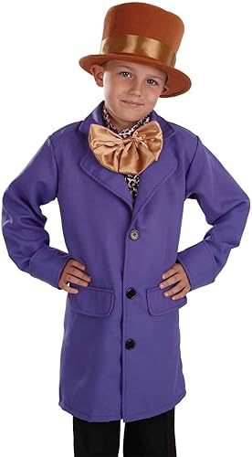 Miniatura 2 de fun shack Chocolate Factory Owner Costume Kids, Chocolate Factory Worker Costume, Boys Halloween Costumes