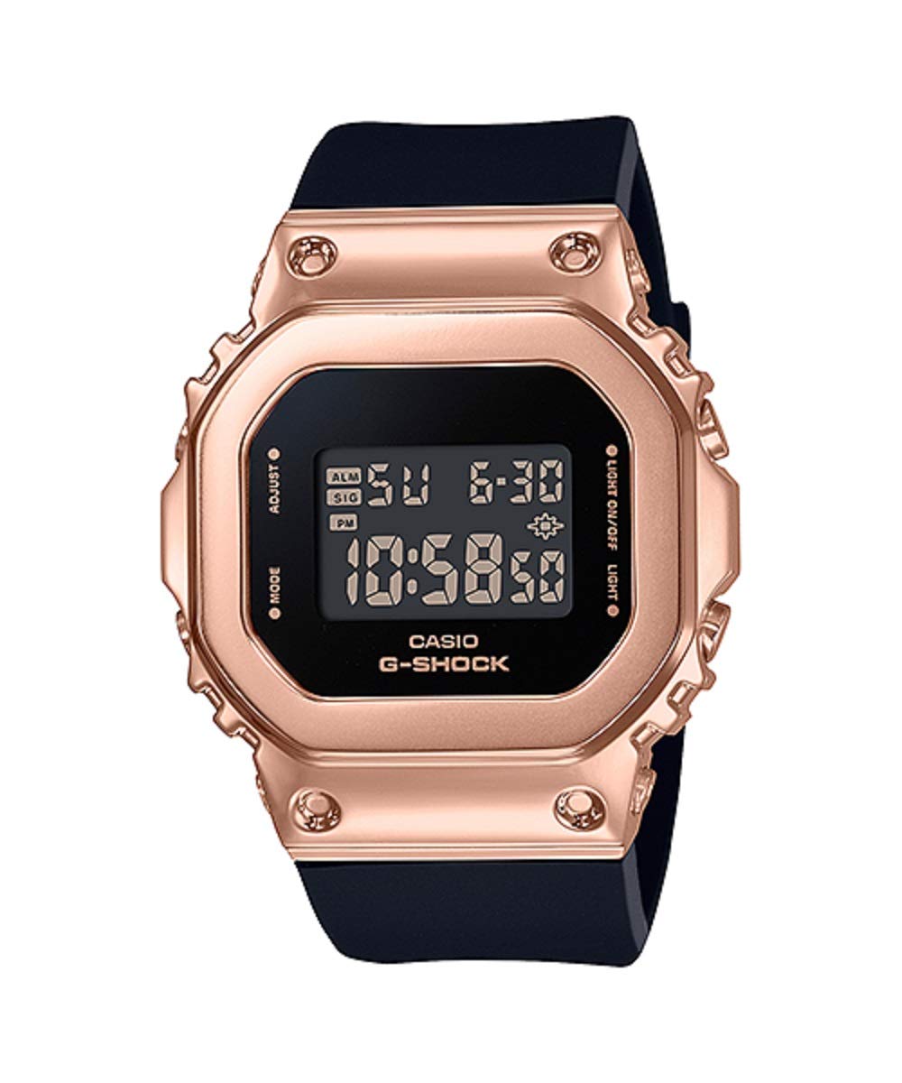 Casio G-Shock GM-S5600PG-1DR Rose Gold Digital Dial Black Resin Strap WoMens Watch Shock And 200M Water Resistant G1070 (B08MPRR31J) Amazon Price History, Amazon Price Tracker