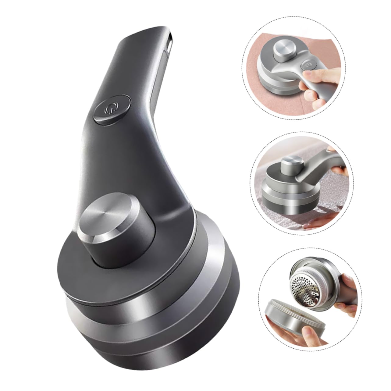 Healifty 1pezzi Rasoio Elettrico Ricaricabile Usb Per Rimuovere Levapelucchi Portatile Per e Abbigliamento Compatto e Facile Usare e Negozio