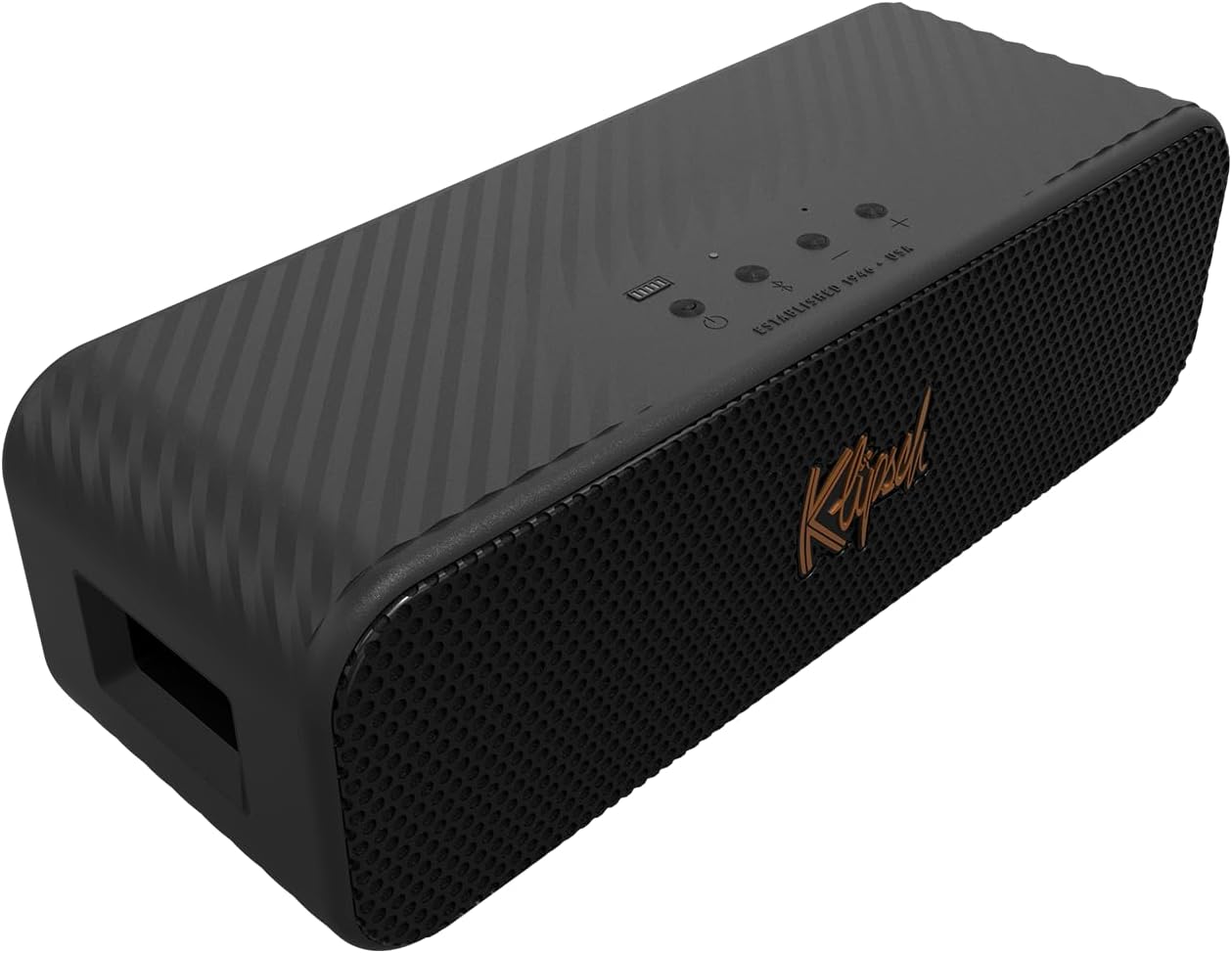 Klipsch KLIPSCH-Detroit Portable Bluetooth Speaker with Full Range Audio and a 2 Year Amber Protection Plan (2023)
