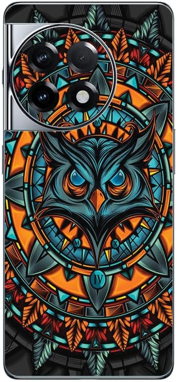FCS Printed Designer Vinyl Mobile Back Skin Sticker for OnePlus 11R 5G| Protects Against Dust, Precision-Fit, Vinyl, Bubble-Free Installation- (DZ-9)