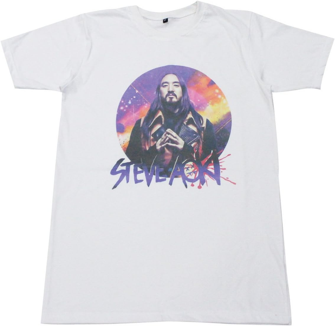 Steve Aoki dj party rave clubbing street wear T-Shirt # DJ01 size L