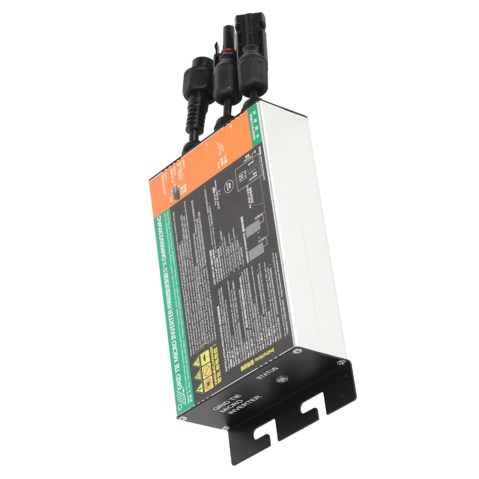 Alomejor onduleur Solaire GMI 500 W avec Protection de Tension, Protection de Courant, de Température pour Systèmes électriques Triphasés