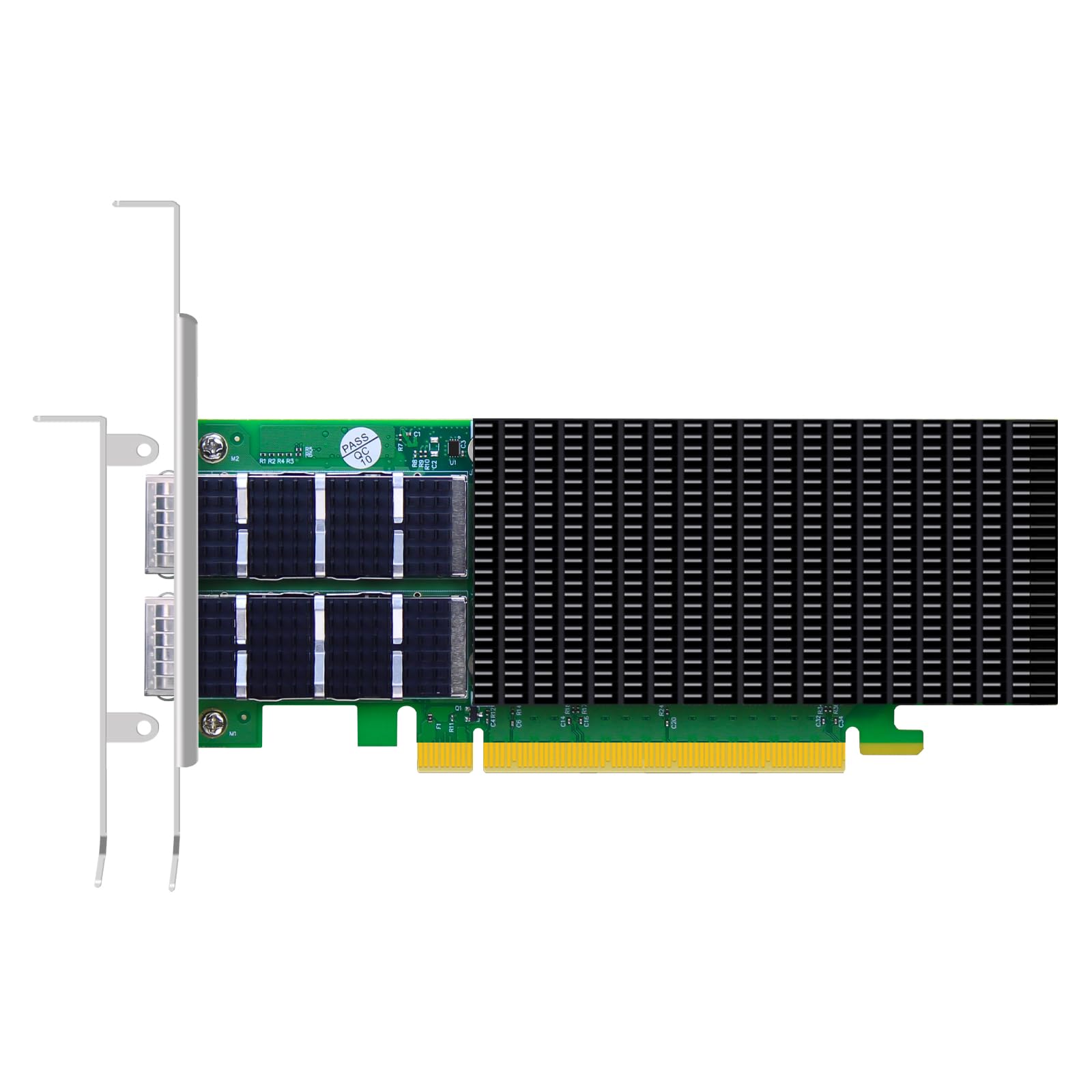 GLOTRENDS ST7438 2-portowa Karta sieciowa Ethernet 200 Gb QSFP56 z kontrolerem Mellanox ConnectX-6, interfejsem PCIe 4.0 X16, RDMA (RoCE), nie Infiniband