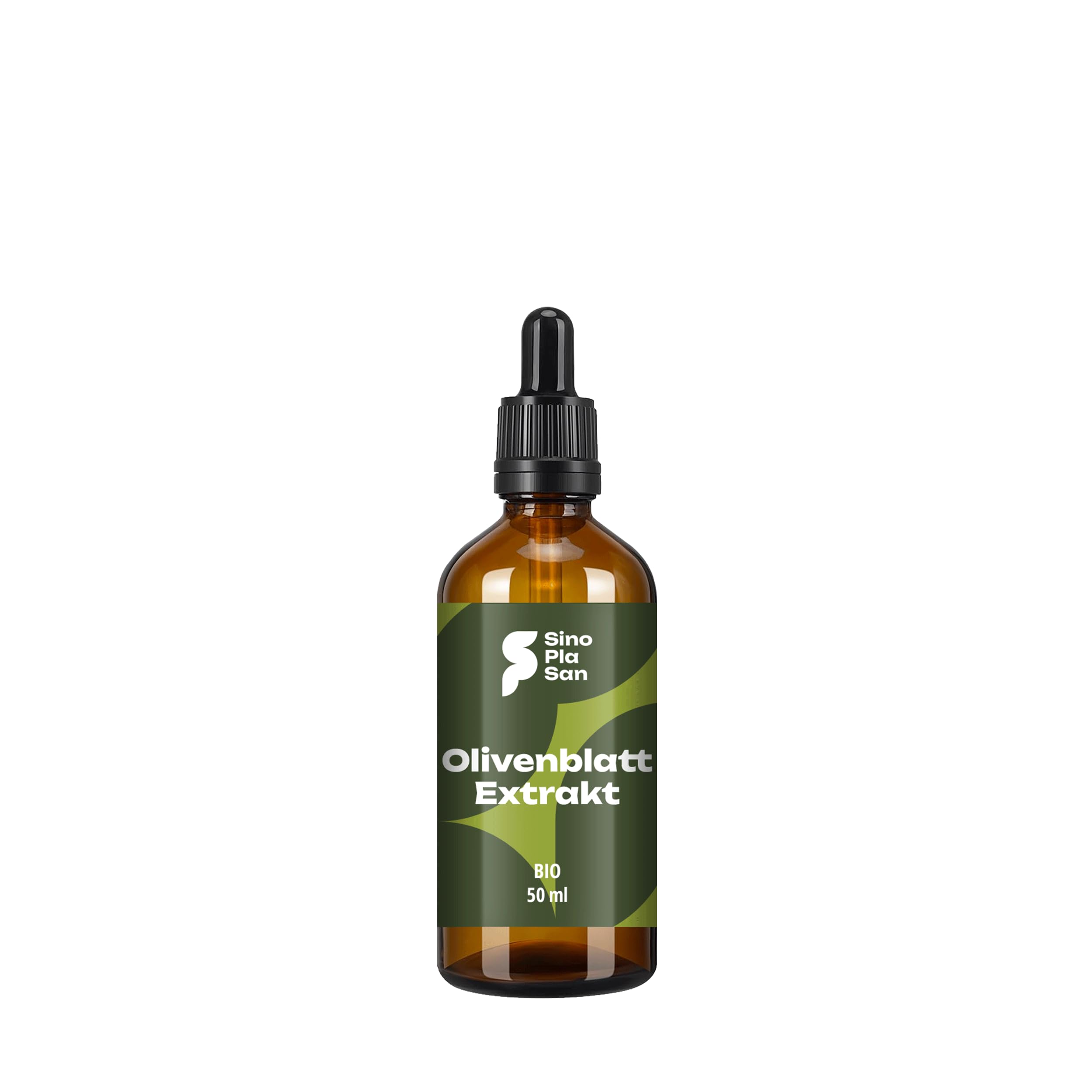 Bio Olivenblattextrakt FORTE 50 ml | 100% rein | ohne Zusätze | 10% Oleuropein | vegan | laborgeprüft | hoch dosiert
