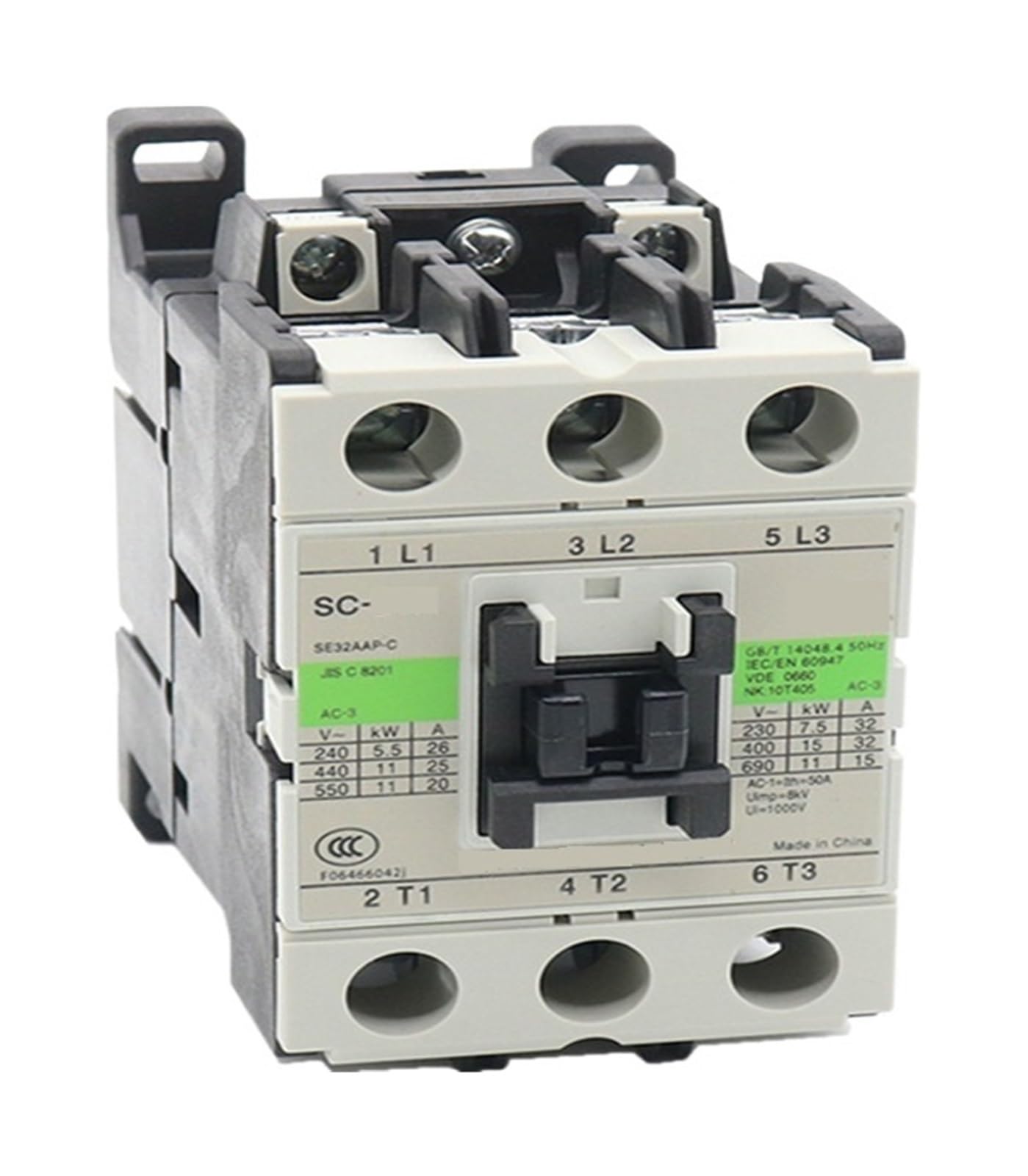 Contacteur SC-E1P évite les surcharges sur vos circuits électriques 220V