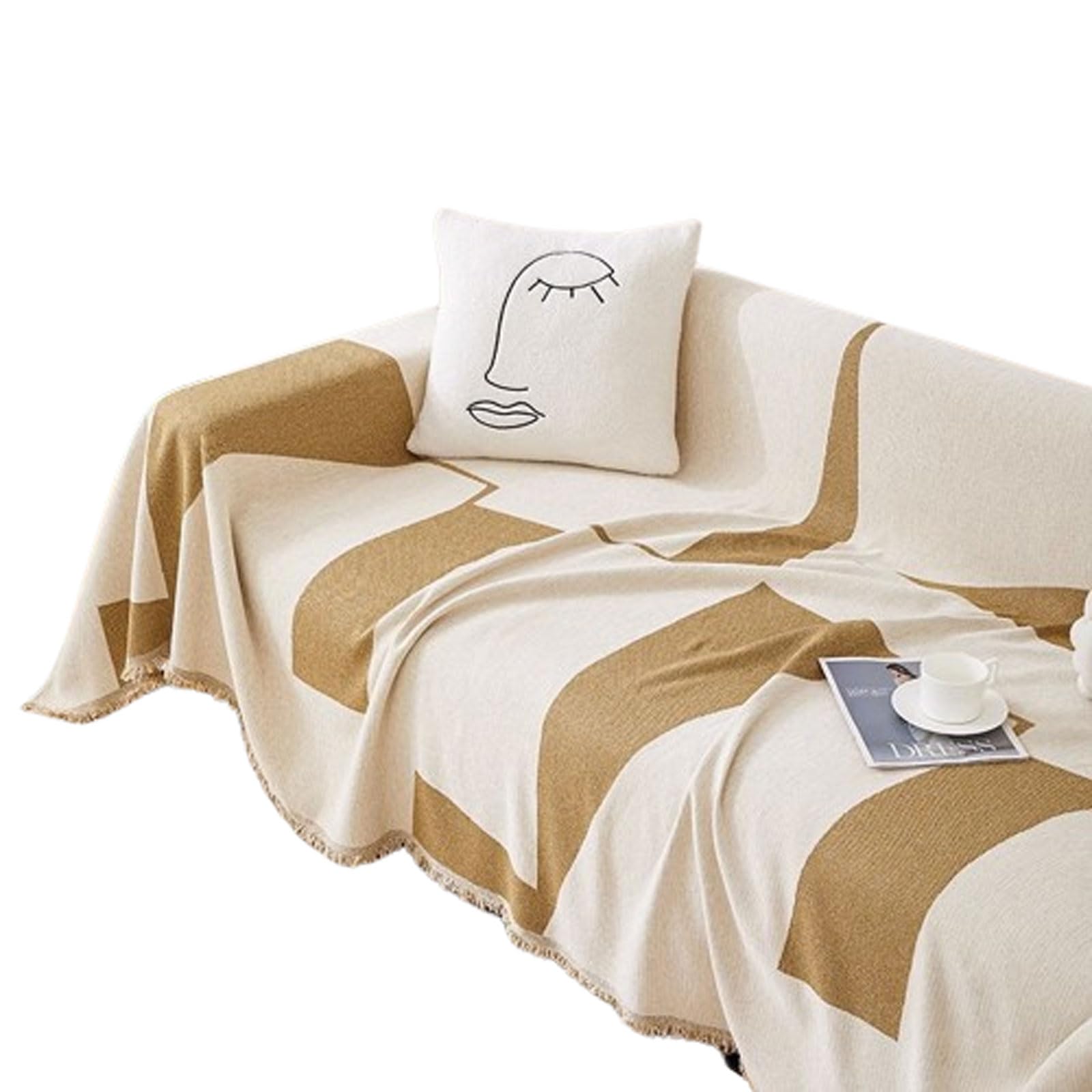 Reversible Stretch Sofa Slipcover Thick Soft Washable 1 Piece Sofa Cover for Living Room Furniture Protect Your Sofa with this Stylish Slipcover