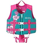 Zeraty Toddler Swim Vest Neoprene Kids Float Jacket Swimming Aid for Children Girls and Boys 36-40-50-60-70-88Lbs with Dual Adjustable Safety Straps
