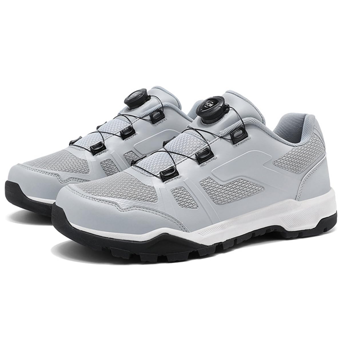 Zapatilla de Ciclismo Hombre Mujer Zapatos Bicicleta de Montaña | Zapatillas Carreras Compatible con SPD Pedales de 2 Tornillos con Calas Respirables Exterior Unisex Adulto