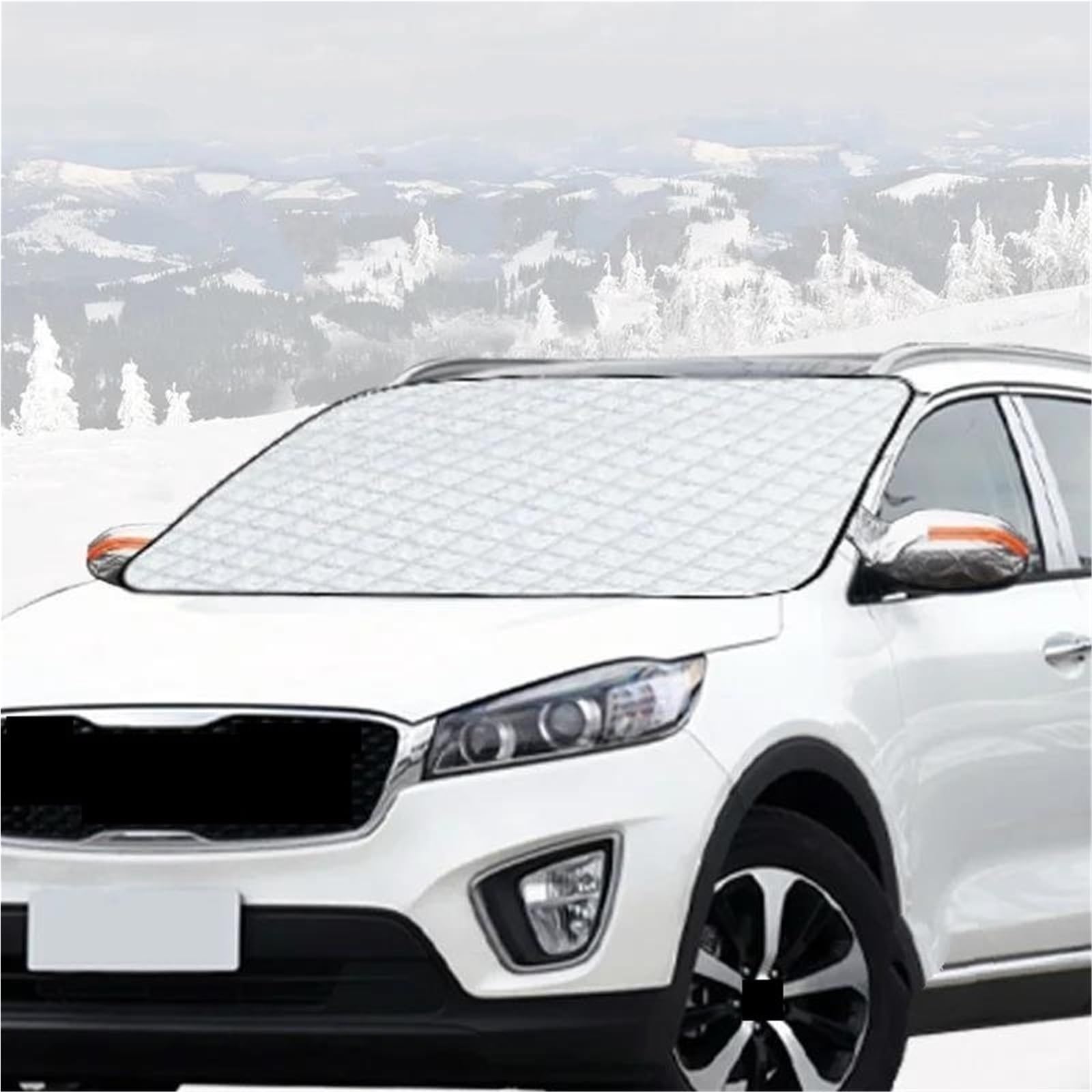Copinverno Ertura per Parabrezza Auto per KIA per Sorento 2009-2025 Coperture per Parabrezza di Protezione Invernale per Auto