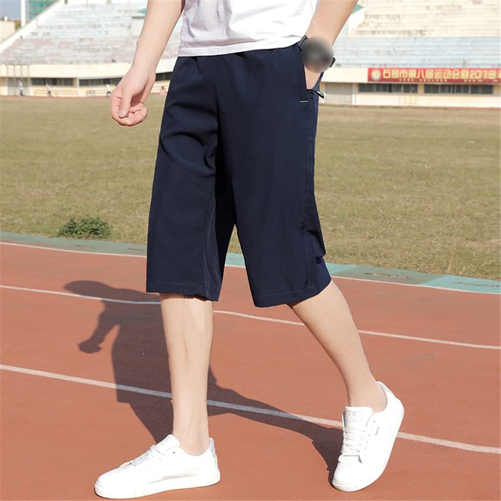 Short séchage rapide hommes RLKHXBS en soie de glace respirant - 7
