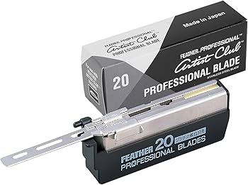 Amazon | フェザー プロフェッショナル 標準刃 PB-20 替刃 20枚入