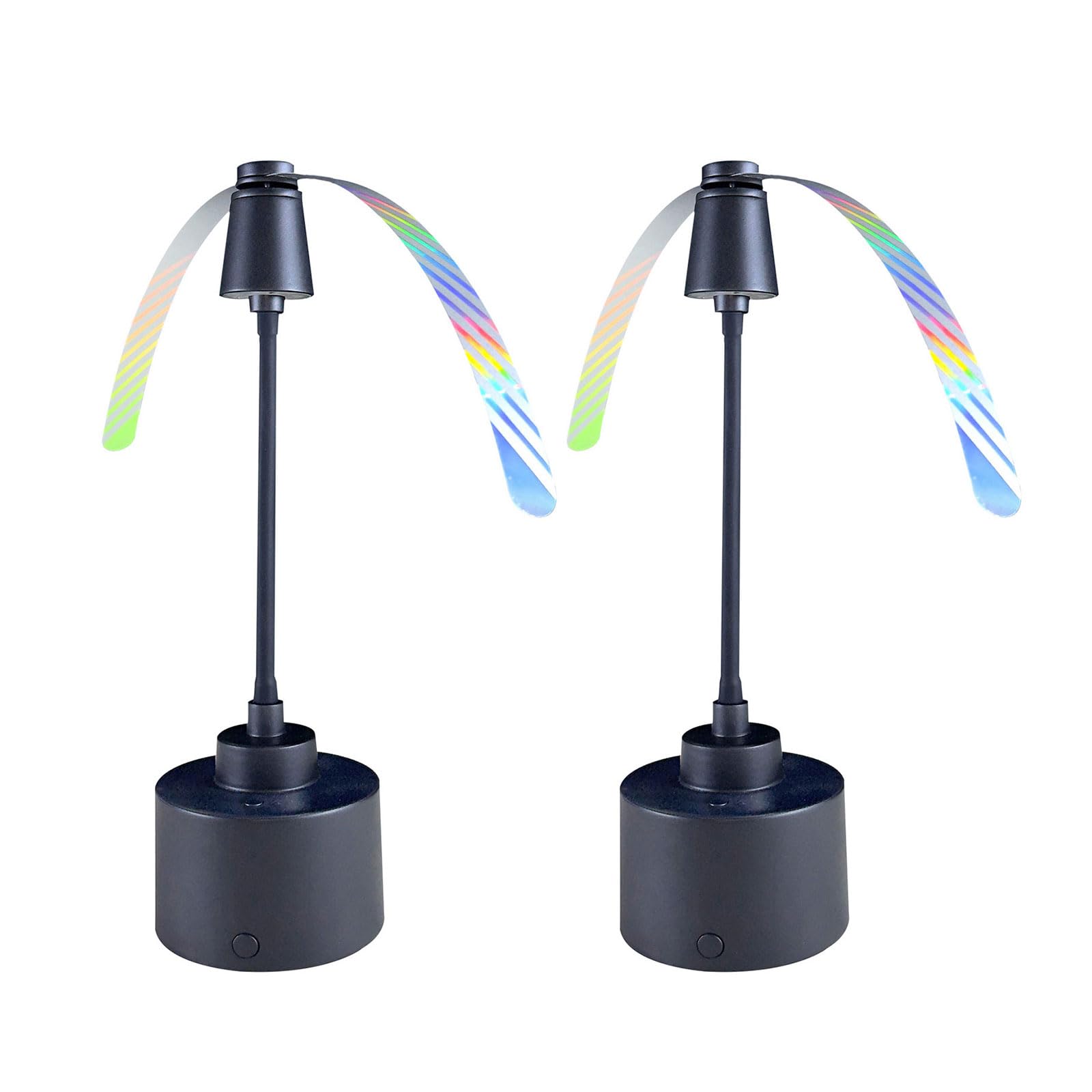 Uqezagpa Portable Fan for Table Rechargeable Battery Operated Food Fan Portable Fly Table Indoor Outdoor for Party BBQ Food