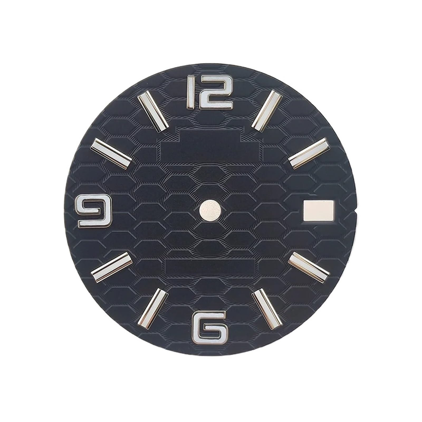 Esfera de 28,5 MM sin Logotipo, Panal Lumen Azul estéril, Adecuado for Caja la Serie Movimiento NH35, 1 ud