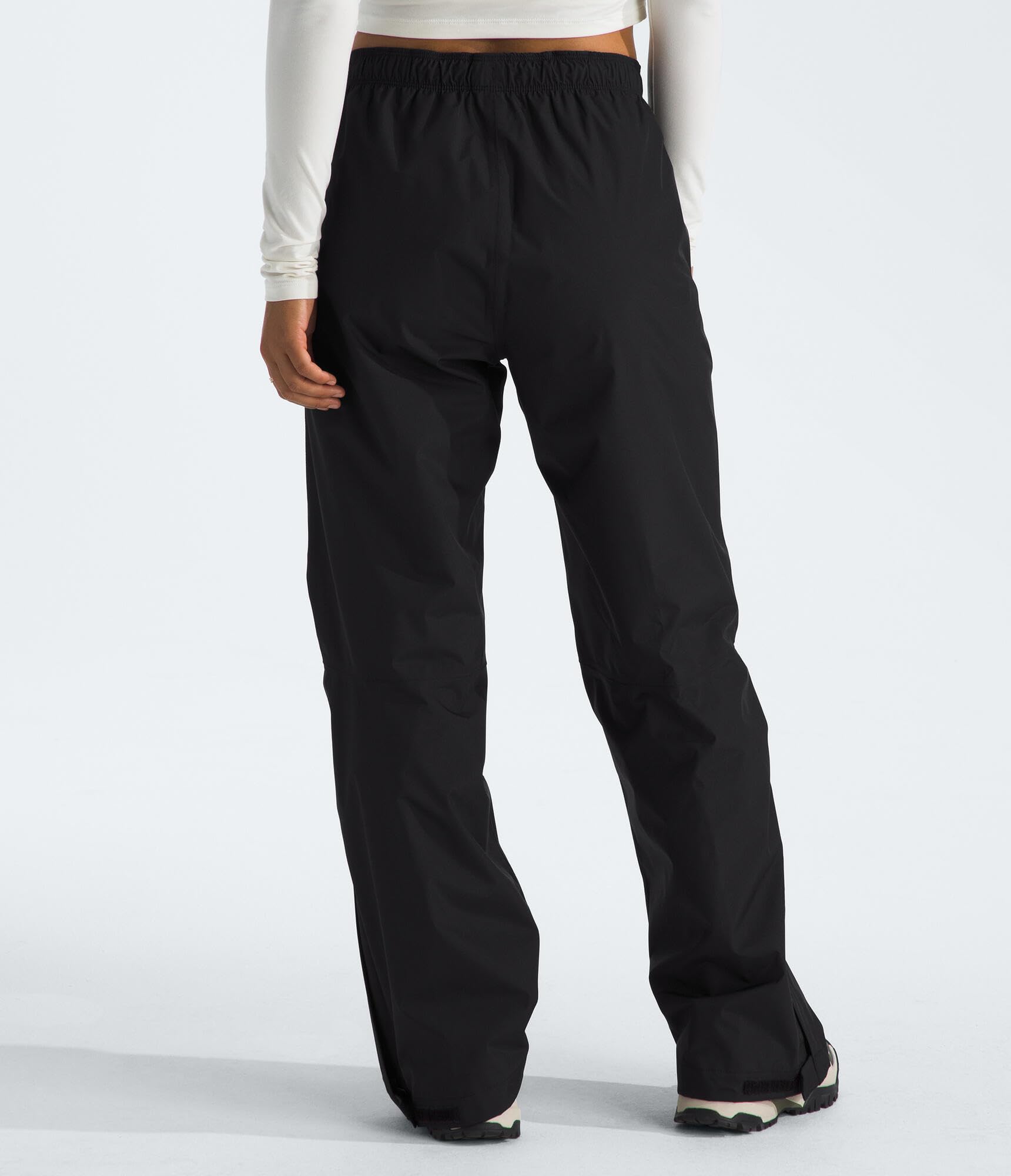 THE NORTH FACE Women's Antora Rain Pant | Waterproof & Breathable With Elastic Waistband, Adjustable Internal Drawcord