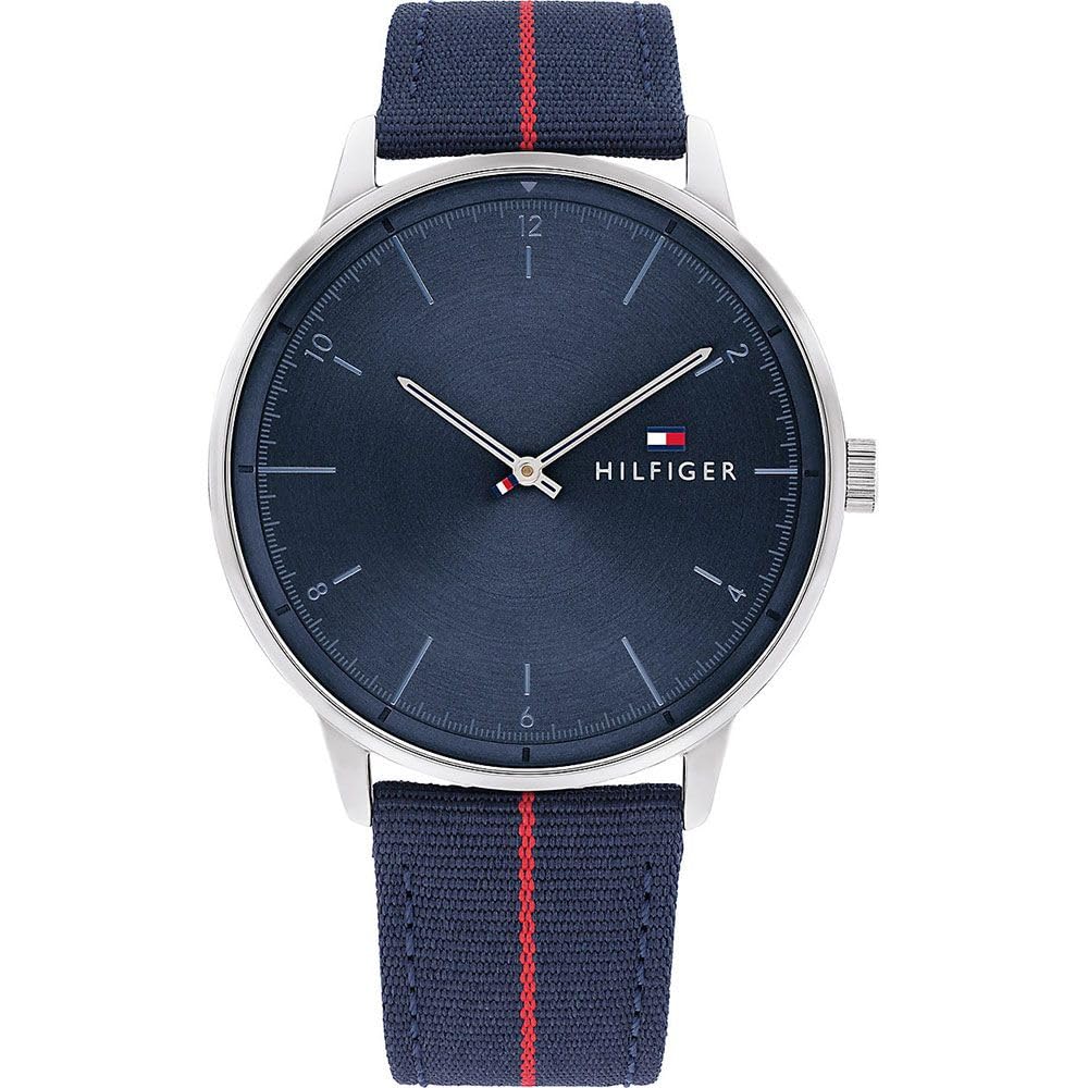 Tommy Hilfiger Analog Blue Dial Mens Casual Watch (B0CBJTZXB3) Amazon Price History, Amazon Price Tracker