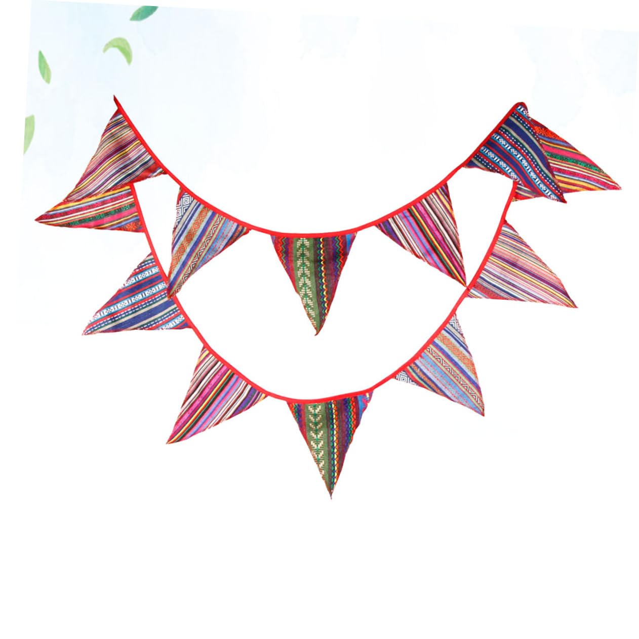 Ciieeo 3 Banderines de Estilo Nacional con Diseño Chic para Decoración Exterior Y Festivo.