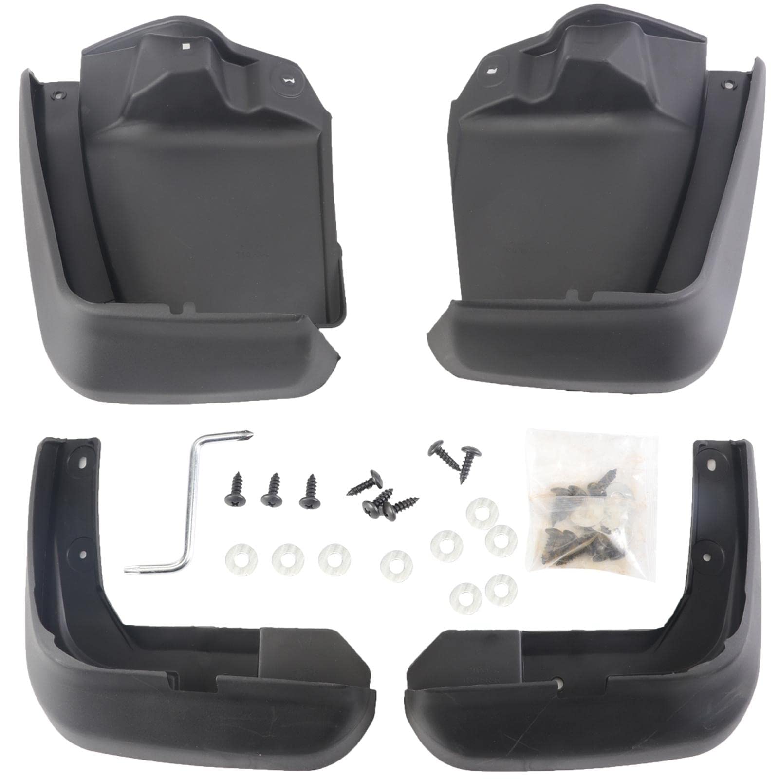 KACEPAR Mud Flaps For Honda Civic 2012-2015 – 4-Piece Set With Hardware, Sleek Design & Easy Install - View #11