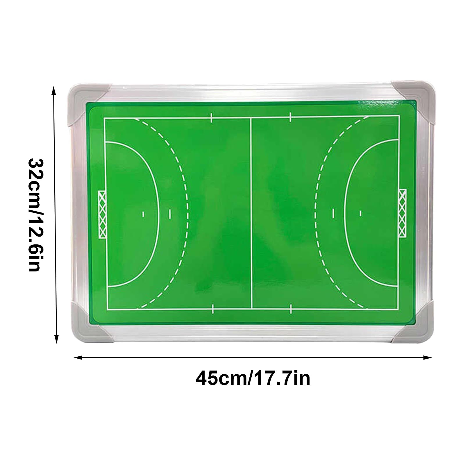 Pizarra Magnética para Entrenamiento de Balonmano, Pizarra Balonmano Entrenador, con Bolsa de Almacenamiento, Bolígrafo y Borrador