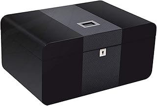 Humidor-Cigar boxs Cigars Gift Set for-Travel hum Cedar Cigar Box Thermostatic Moisturizing Cigar Cabinet Sealed Large Capacity Cigar Box Cigar Maintenance Box