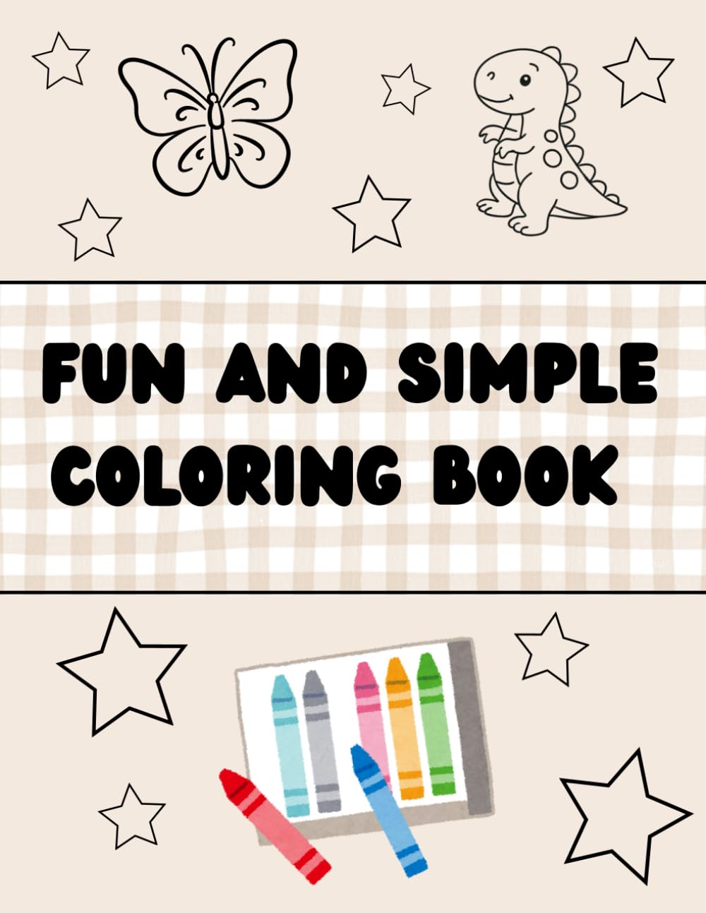 Fun and Simple Coloring Book