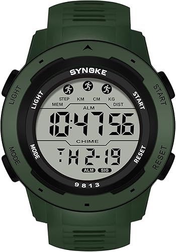 FANMIS Reloj electrónico deportivo militar para hombre, para montañismo, multifunción, luminoso, impermeable, tácticas del ejército, cronógrafo,