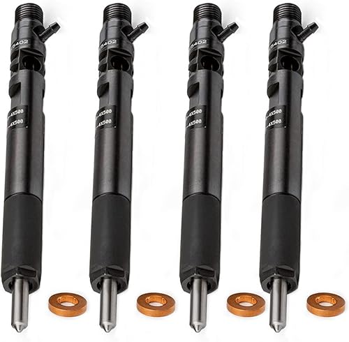 4 inyectores de combustible diésel EJBR02801D EJBR04701D EJBR03401D para Hyundai Terracan compatible con Kia Carnival Sedona para Ssangyong