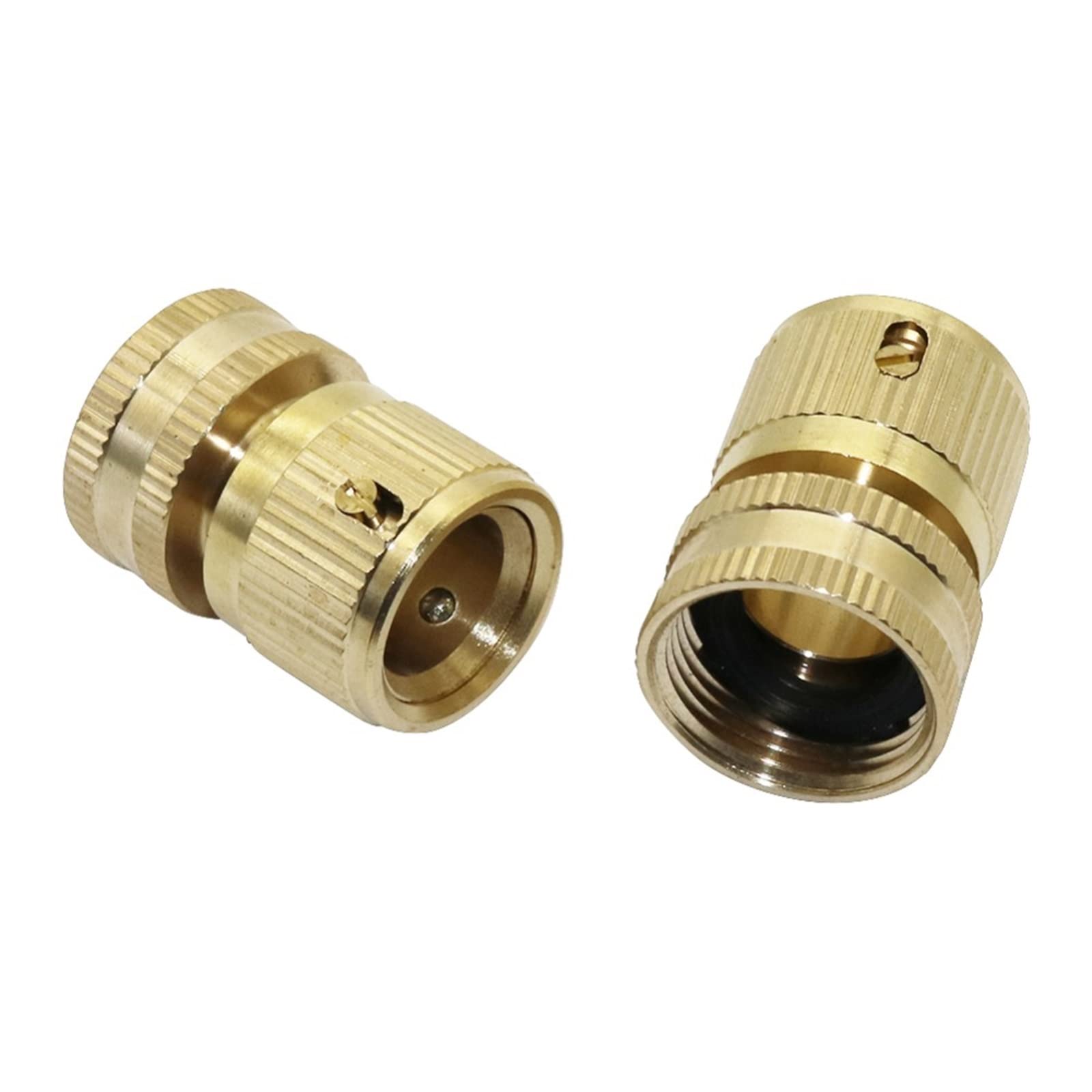 Giardino all'aperto 1 pezzo in ottone 3/4quot; Connettore filettato femmina Connettori rapidi for acqua da giardino Raccordi per irrigazione