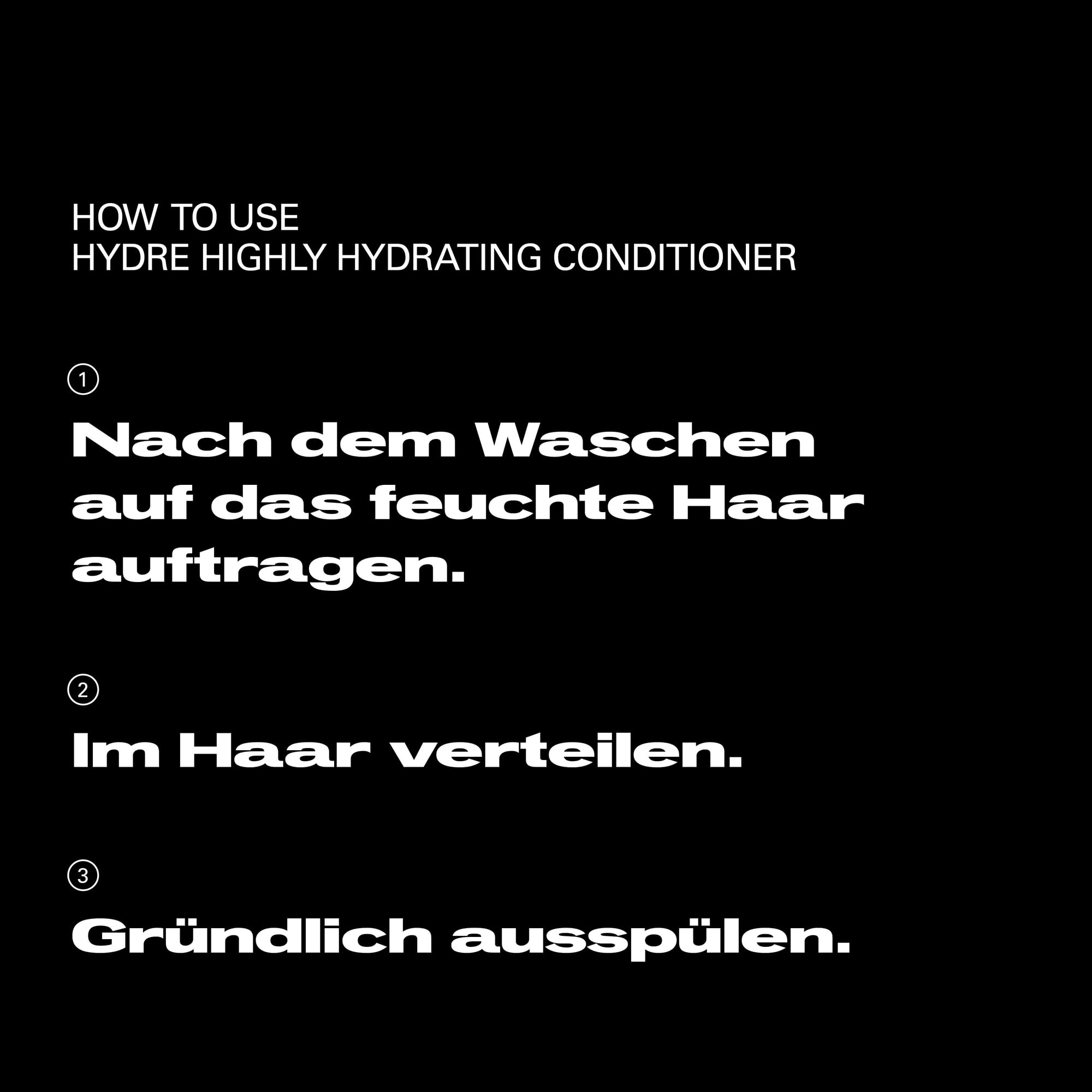 Sebastian Professional Hydre Highly Hydrating Conditioner – Feuchtigkeitsspendende Pflegespülung für trockenes, strapaziertes & coloriertes Haar – Haarspülung für chemisch behandeltes Haar – 1000 ml