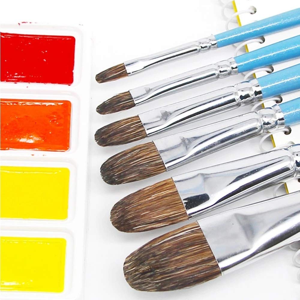 Pinselsets Künstlerpinsel-Set for Aquarellfarben, Acryl für Anfänger Profis