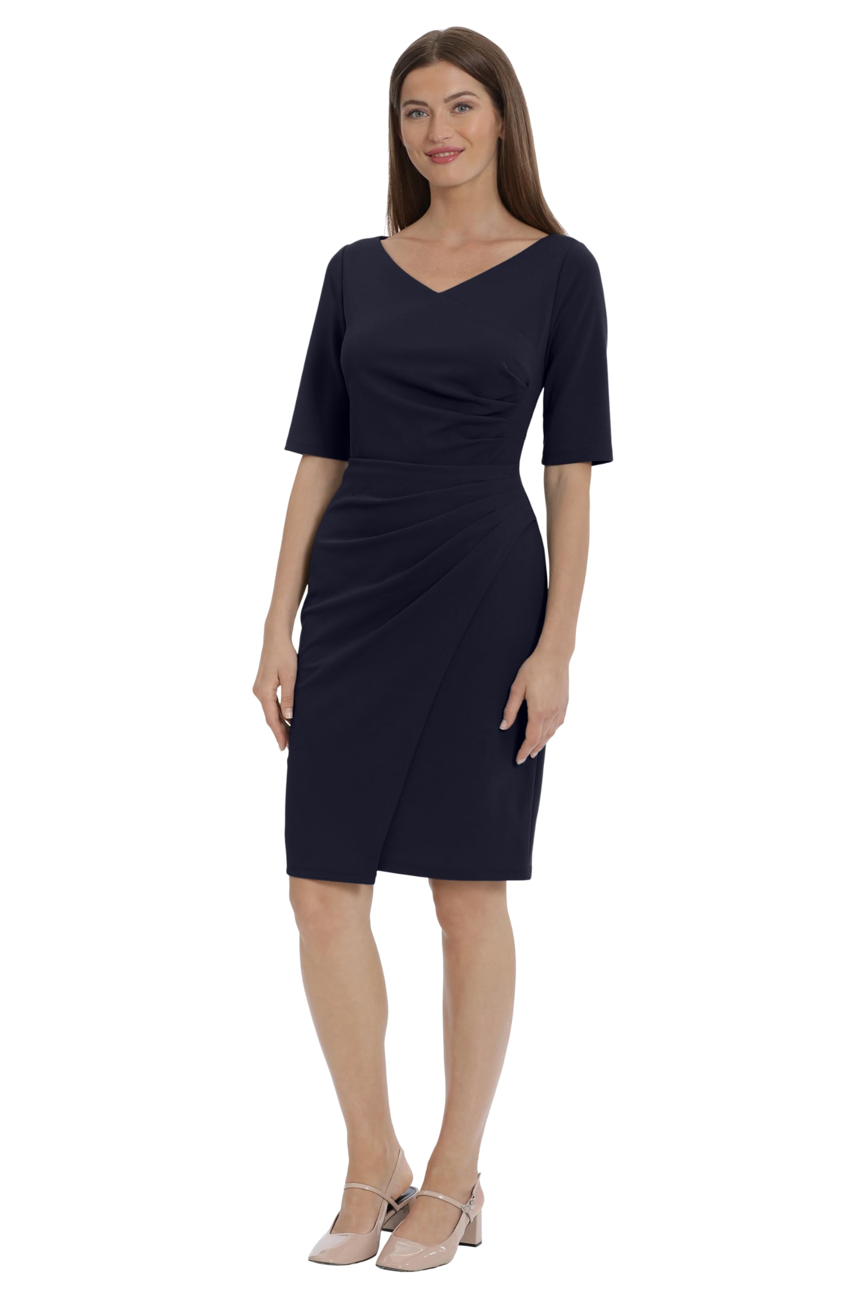 Maggy London Womens Jacquard Sheath Dress