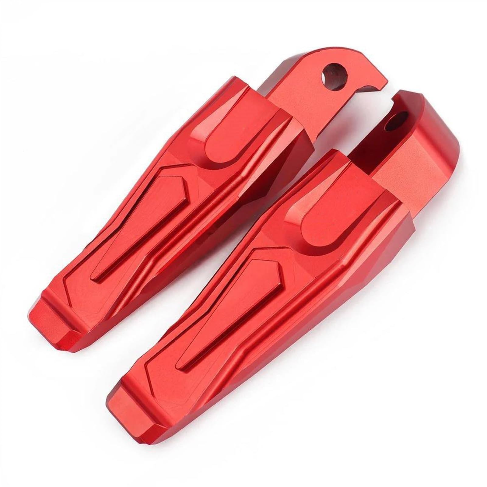 For Y&amaha For Tech Max Tmax 560 Tmax 560 2020 2021 2022 2023 Motorcycle Aluminum Rear Passanger Foot Peg Footrests Motorcycle Foot Peg(Red)